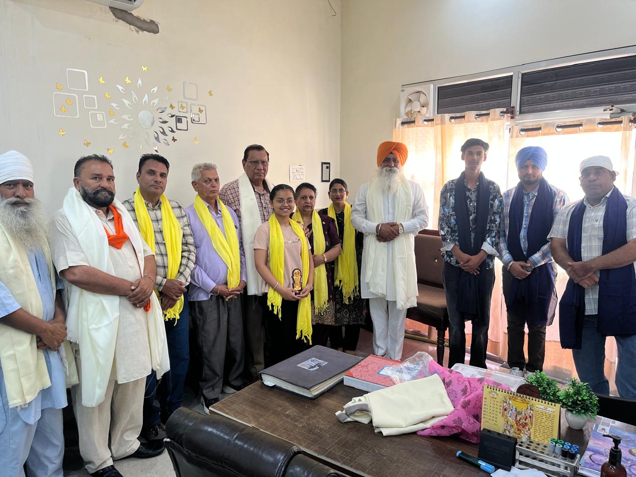 Blood donation camp organized dedicated to the 134th birth anniversary of the creator of the Constitution Baba Saheb Dr. Bhim Rao Ambedkar Ji.